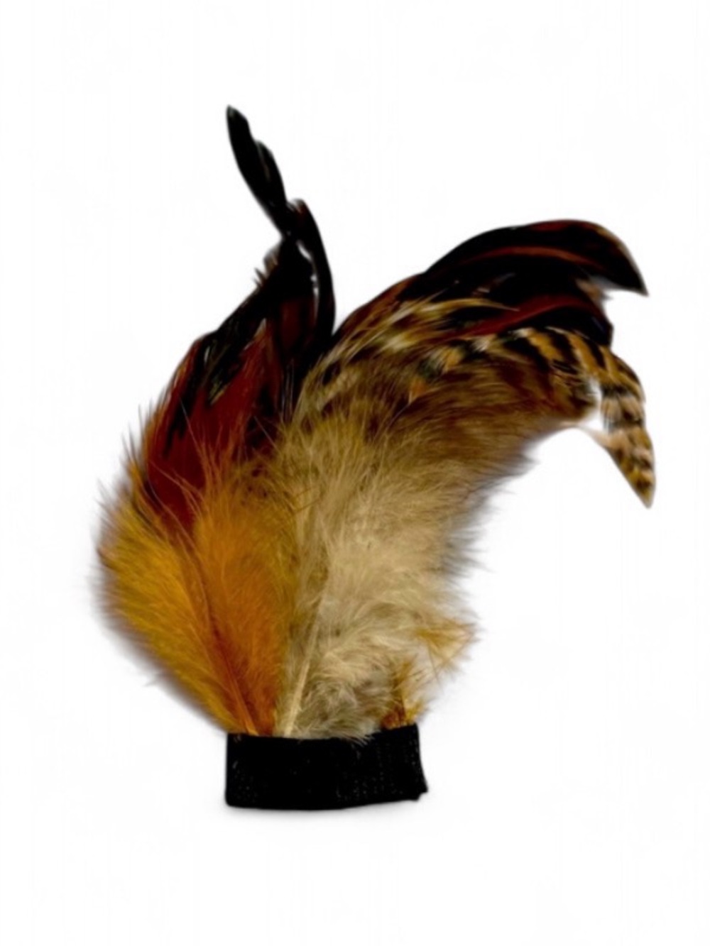 Feather Fascinator Hair Comb Clip